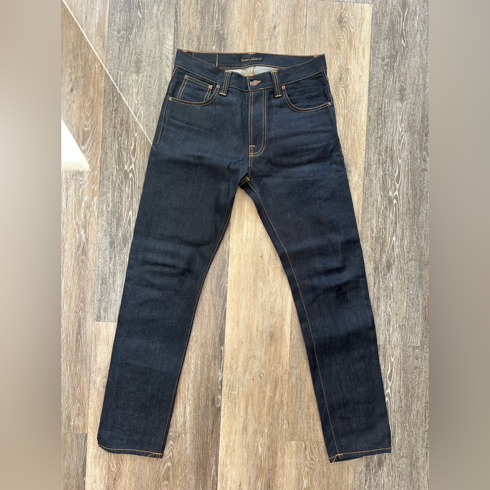 NUDIE Jeans Men’s Dark Wash Denim 31x32